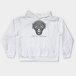 Bored Ape on Planet Monkey Kids Hoodie